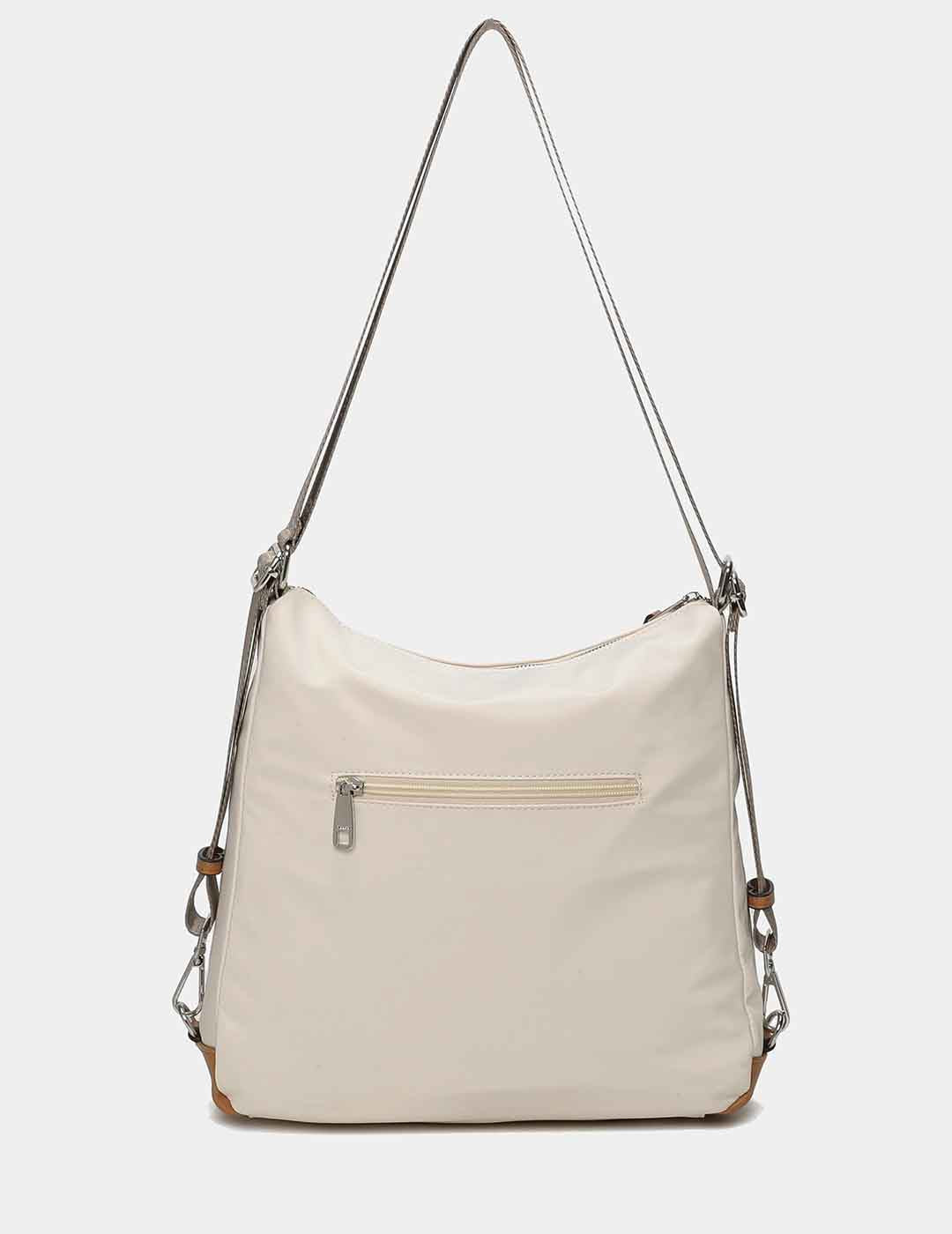 Bolso Bandolera / Mochila BINNARI Mujer Multi Hielo