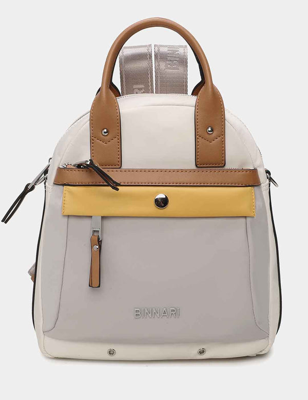 Bolso Bandolera / Mochila BINNARI Mujer Multi Hielo