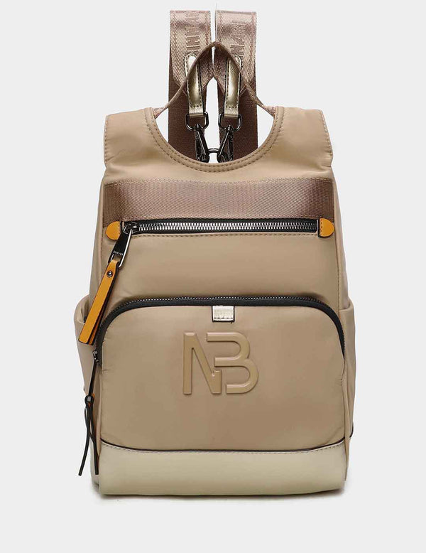 Mochila BINNARI Mujer Camel / Cava