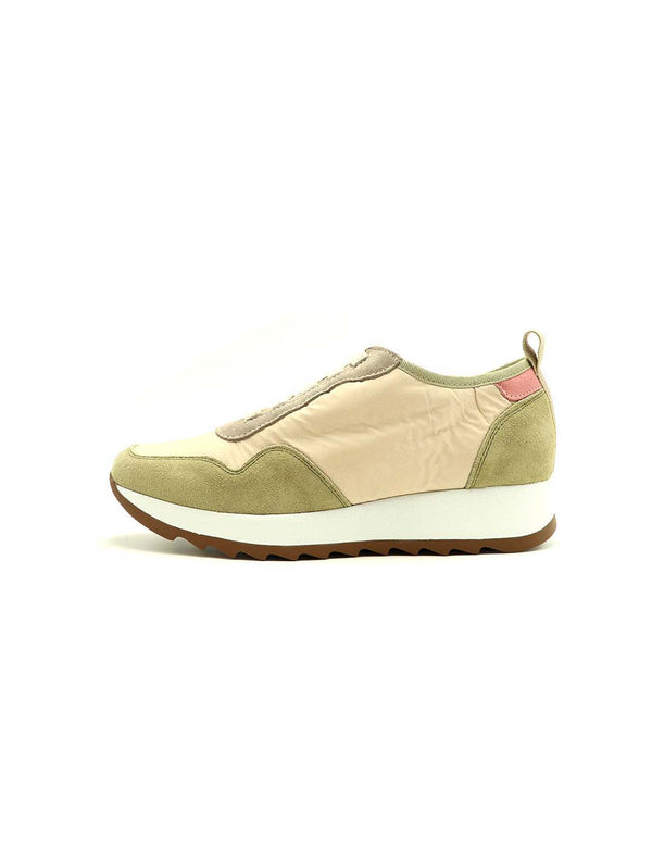 Deportivo Elásticos MERISSELL Mujer Verde / Niquel / Beig