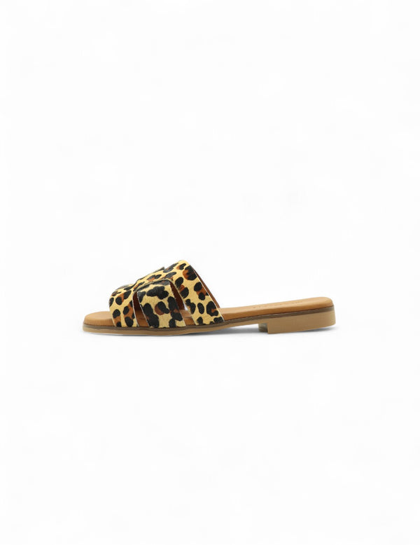 Zueco Pala MERISSELL Mujer Leopardo