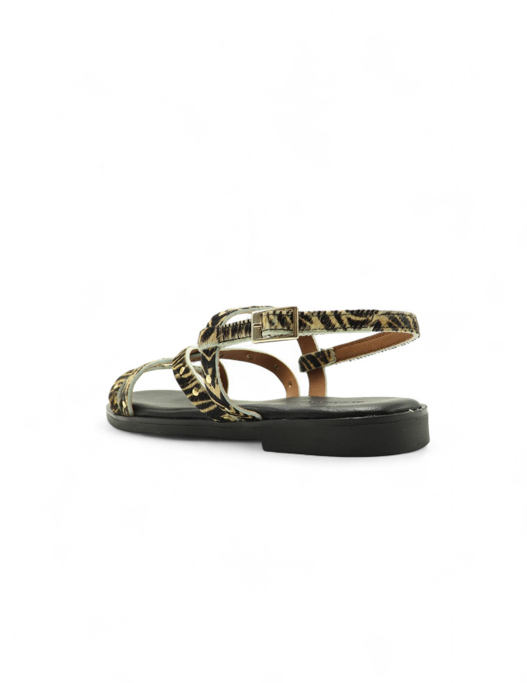 Sandalia MERISSELL Mujer Cebra / Negro