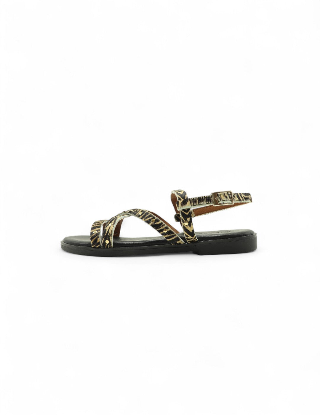 Sandalia MERISSELL Mujer Cebra / Negro