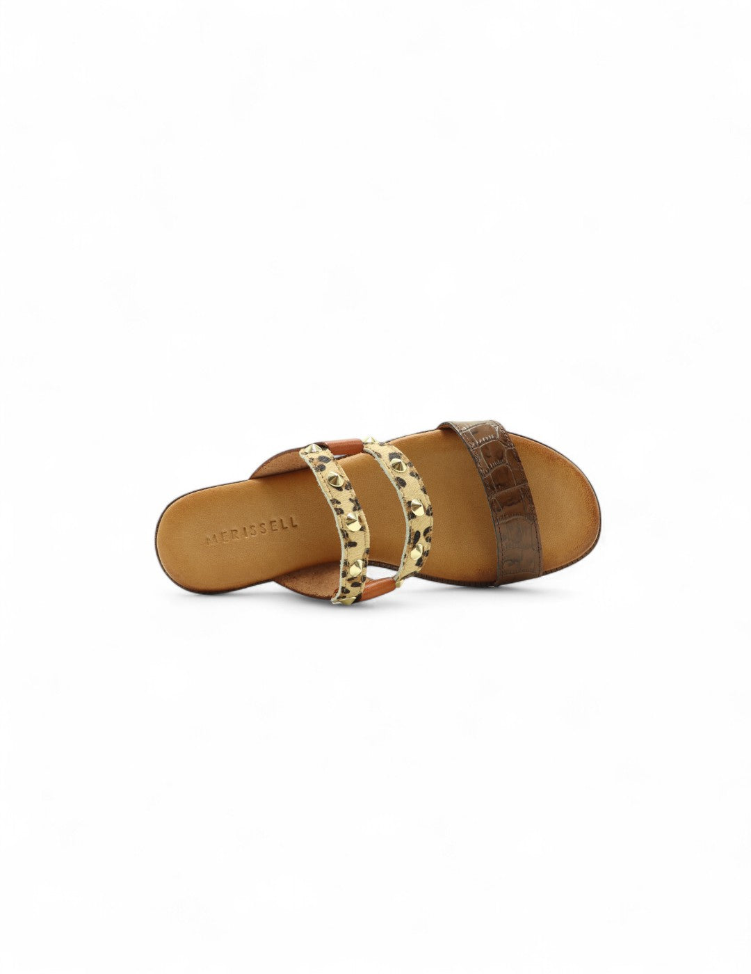 Sandalia MERISSELL Mujer Cuero / Leopardo