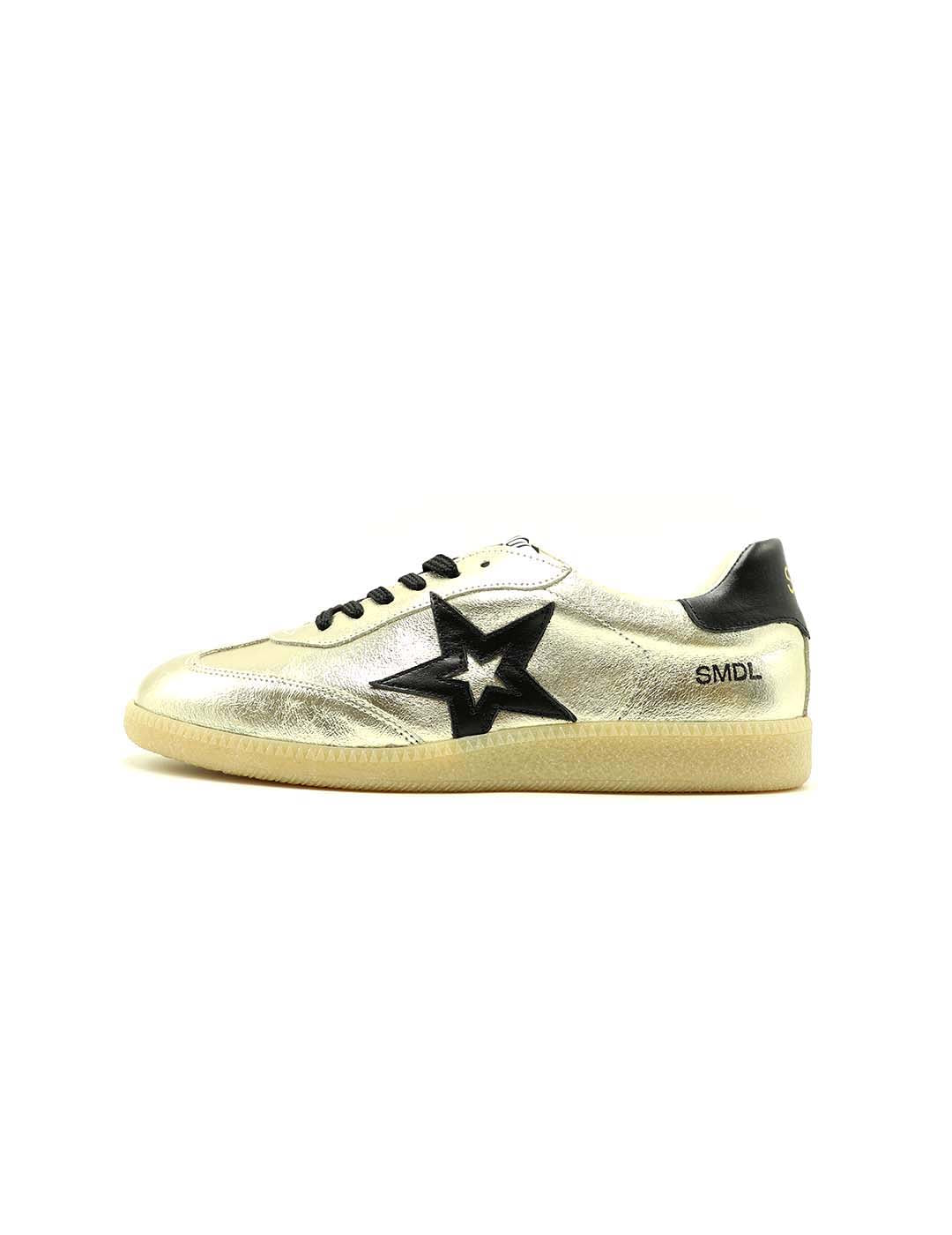 Deportivo Cordones SILVER MOOSE DELUXE Mujer Oro Suave