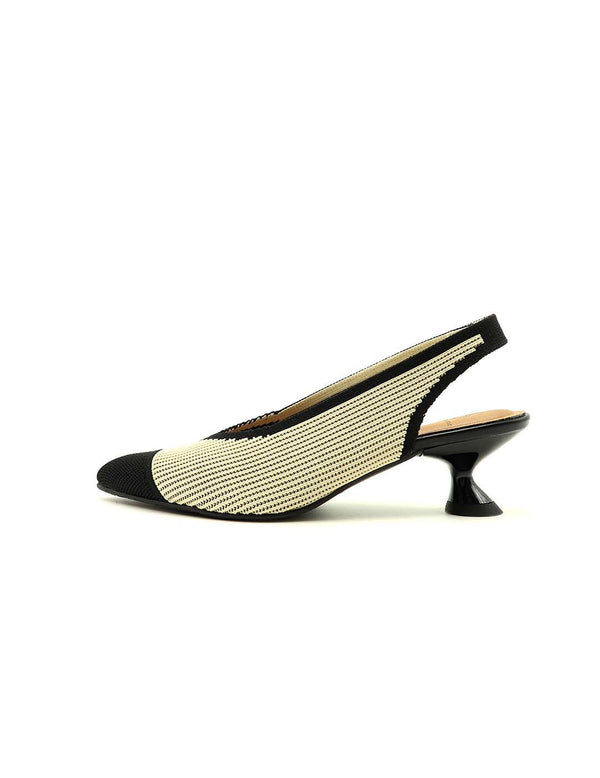 Destalonado Elástico MISS ELASTIC Mujer Crema / Negro