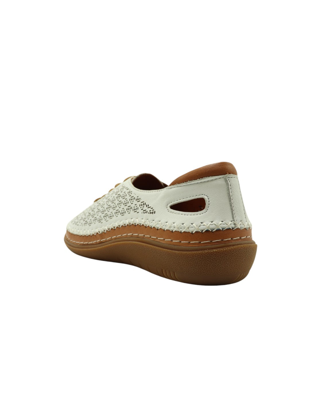 Inglés Calado ERASE Mujer Blanco