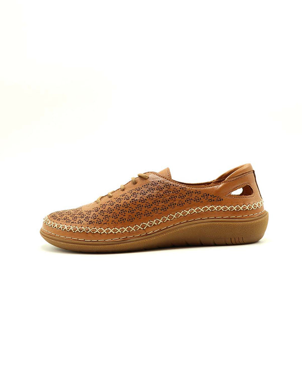 Inglés Calado ERASE Mujer Cuero