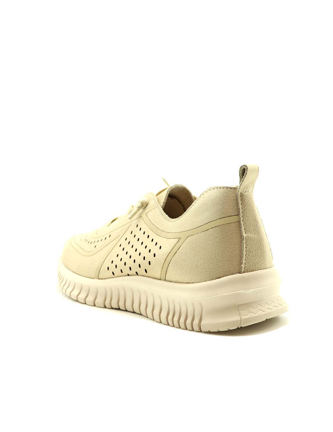 Deportivo Cordones FLEX PIES Mujer Oro