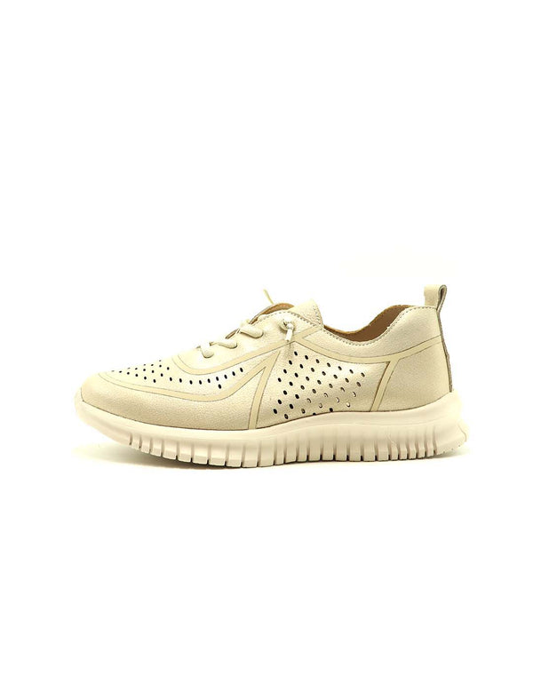 Deportivo Cordones FLEX PIES Mujer Oro