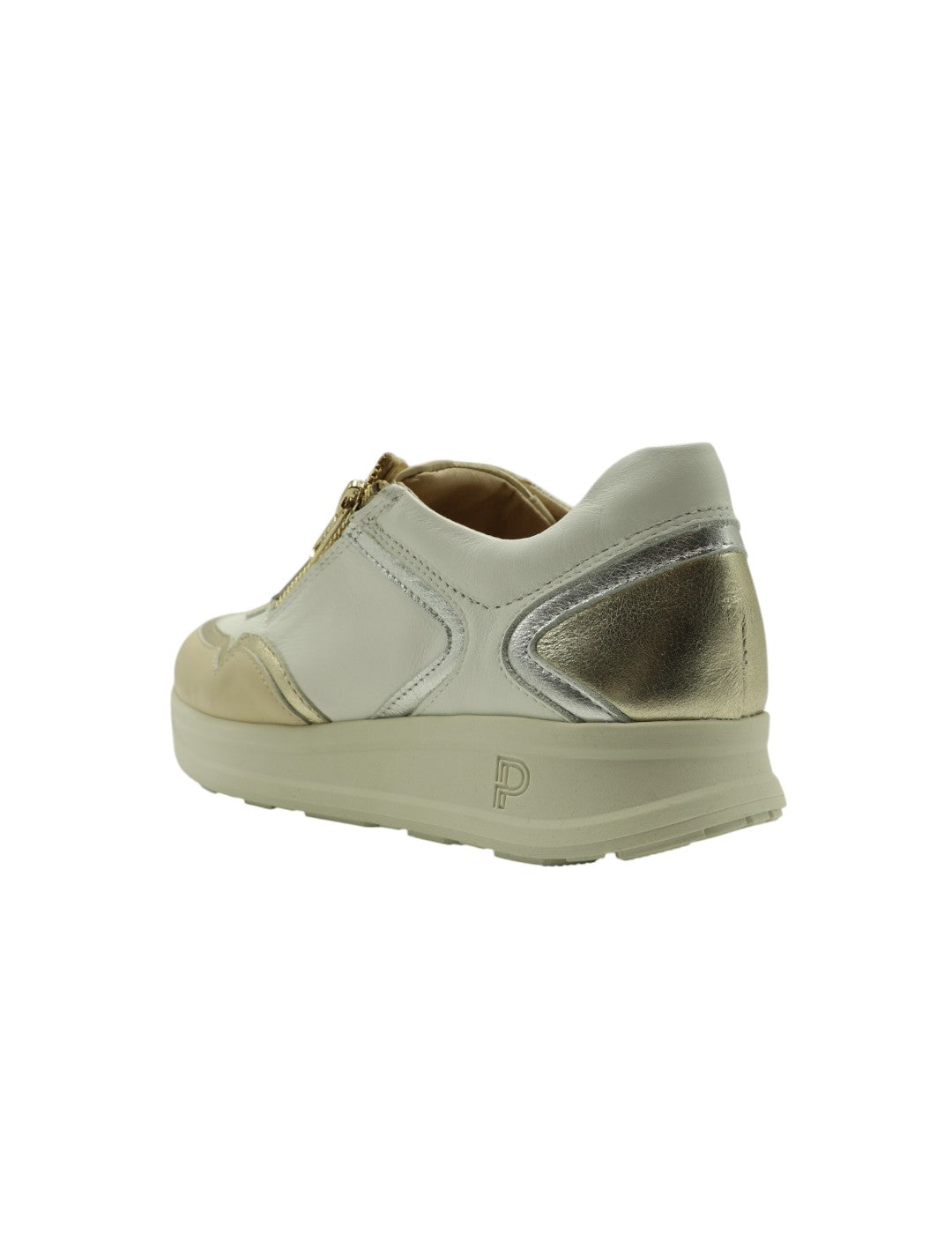 Deportivo Cordones / Cremaller PITILLOS Mujer Crema / Blanco