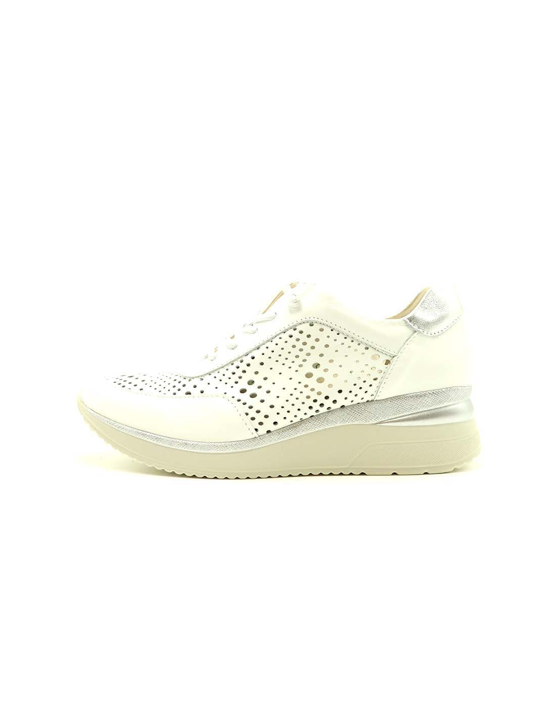 Deportivo Elásticos PITILLOS Mujer Blanco