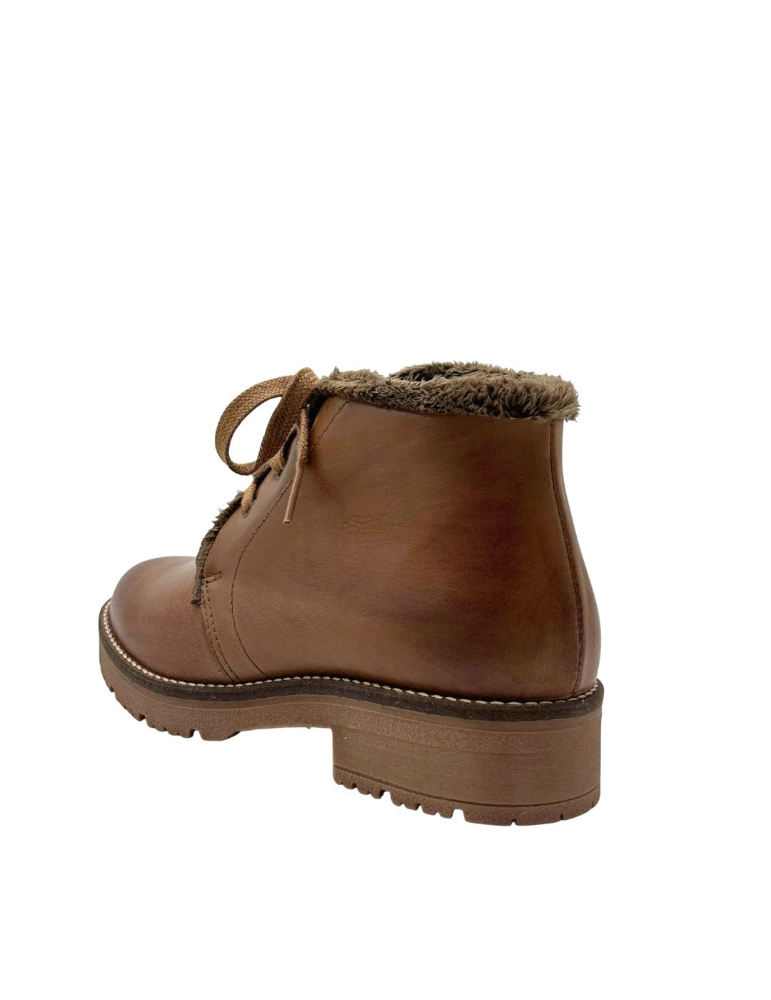 Botín Collarín Pelo PITILLOS Mujer Cuero