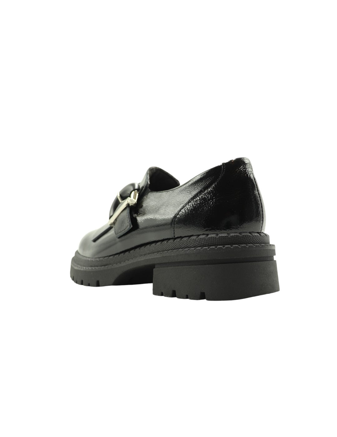 Mocasín Alto Hebilla PITILLOS Mujer Negro