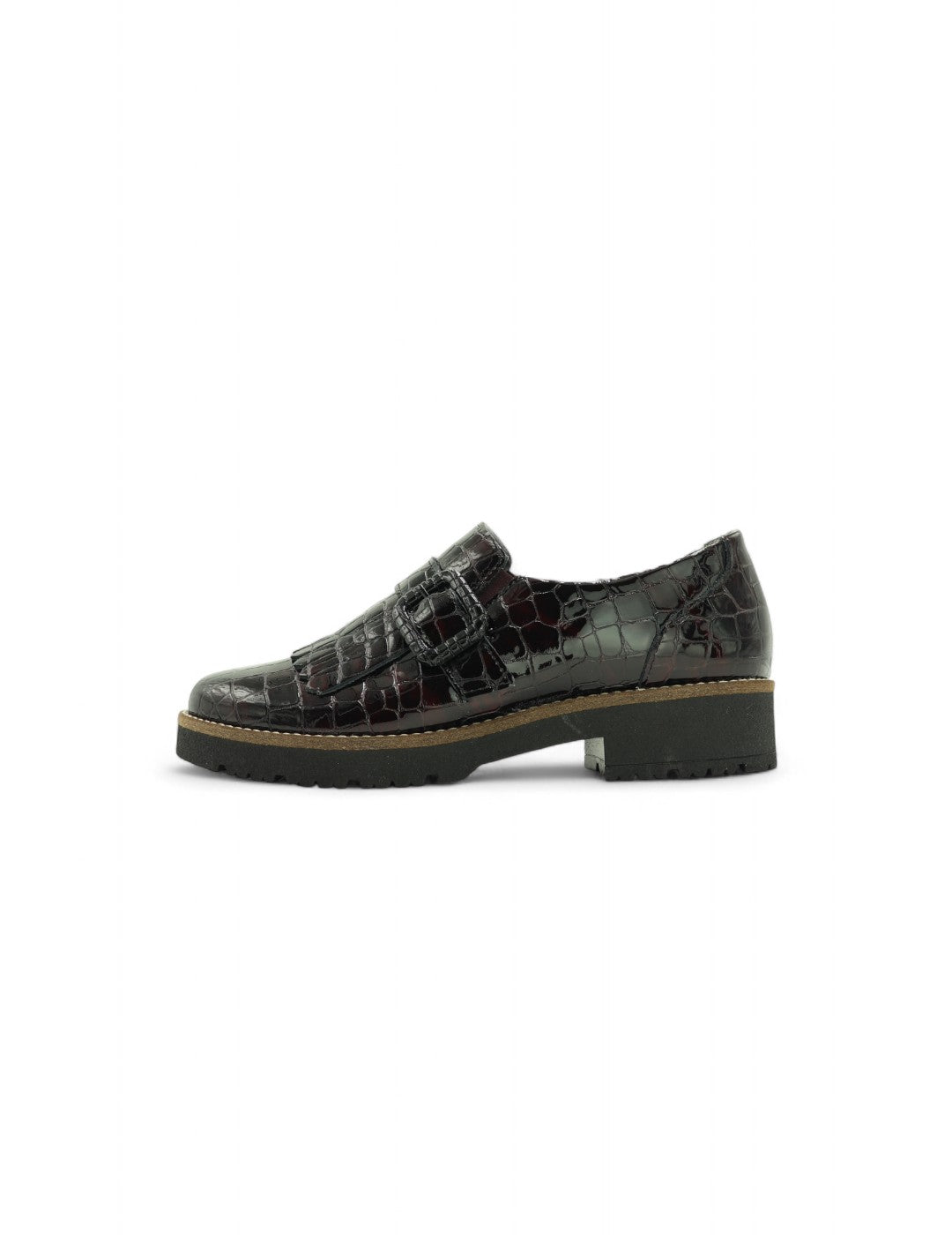 Mocasín Alto PITILLOS Mujer Burdeos