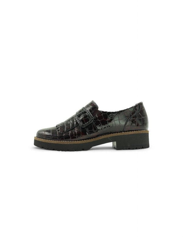 Mocasín Alto PITILLOS Mujer Burdeos