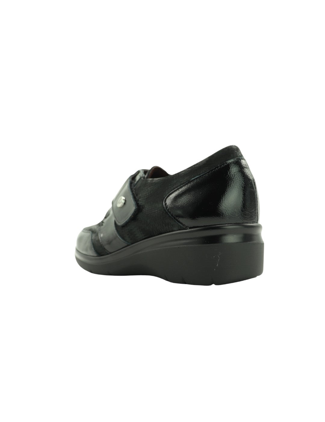 Mocasín Velcro PITILLOS Mujer Negro