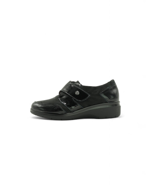 Mocasín Velcro PITILLOS Mujer Negro