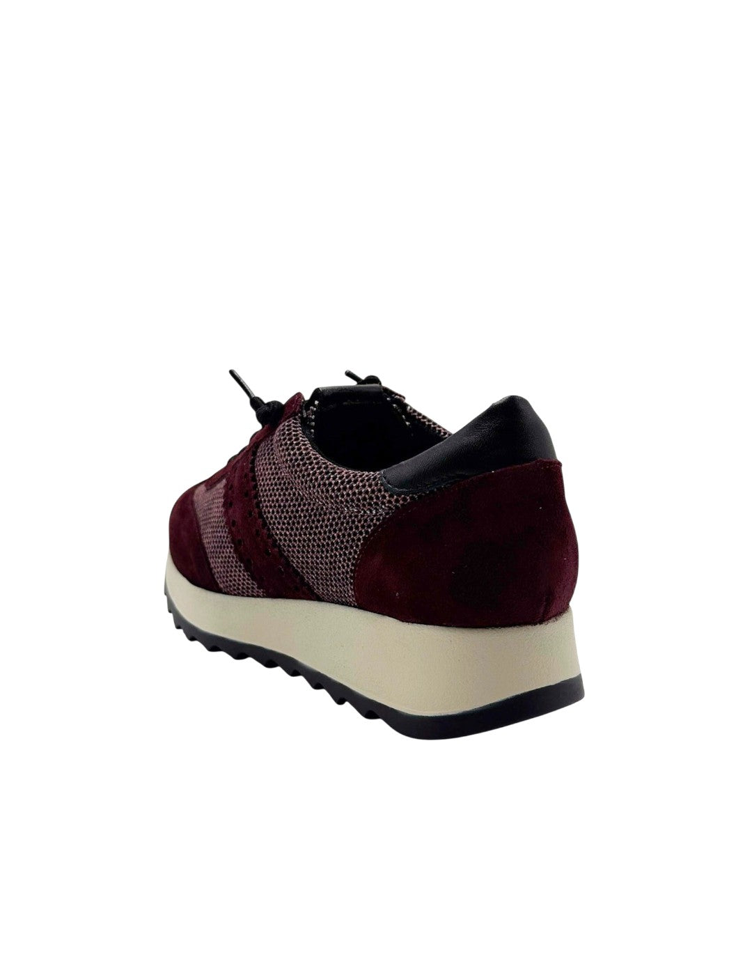 Deportivo Cordones MERISSELL Mujer Combi Burdeos