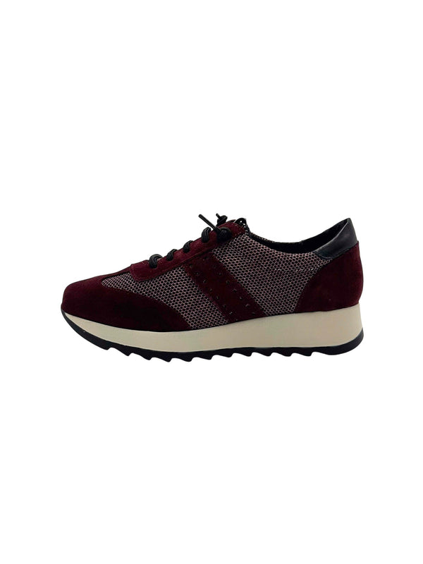 Deportivo Cordones MERISSELL Mujer Combi Burdeos