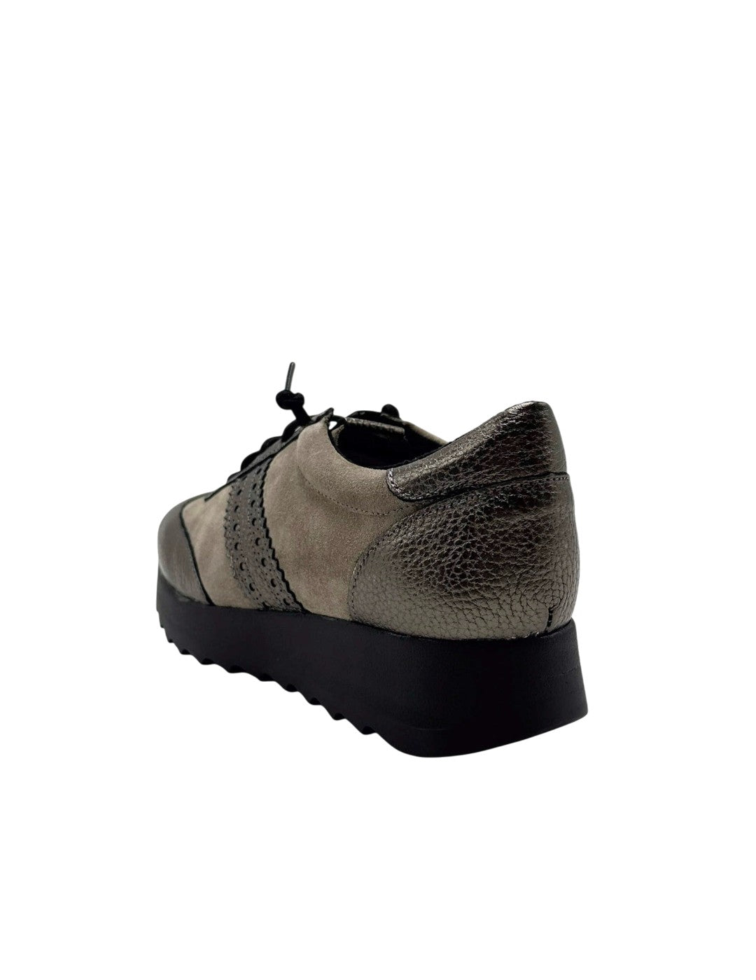 Deportivo Cordones MERISSELL Mujer Combi Plomo