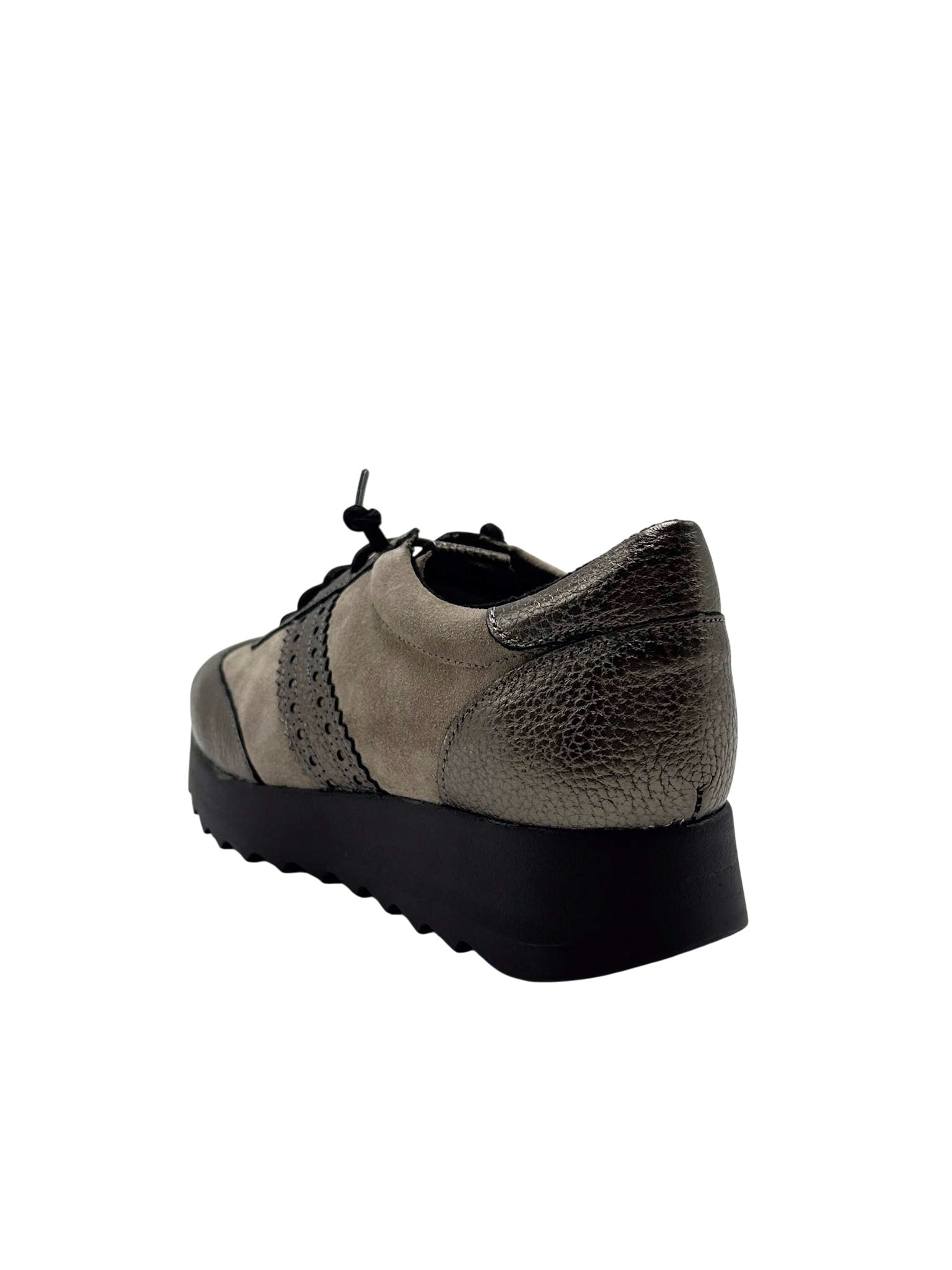 Deportivo Cordones MERISSELL Mujer Combi Plomo
