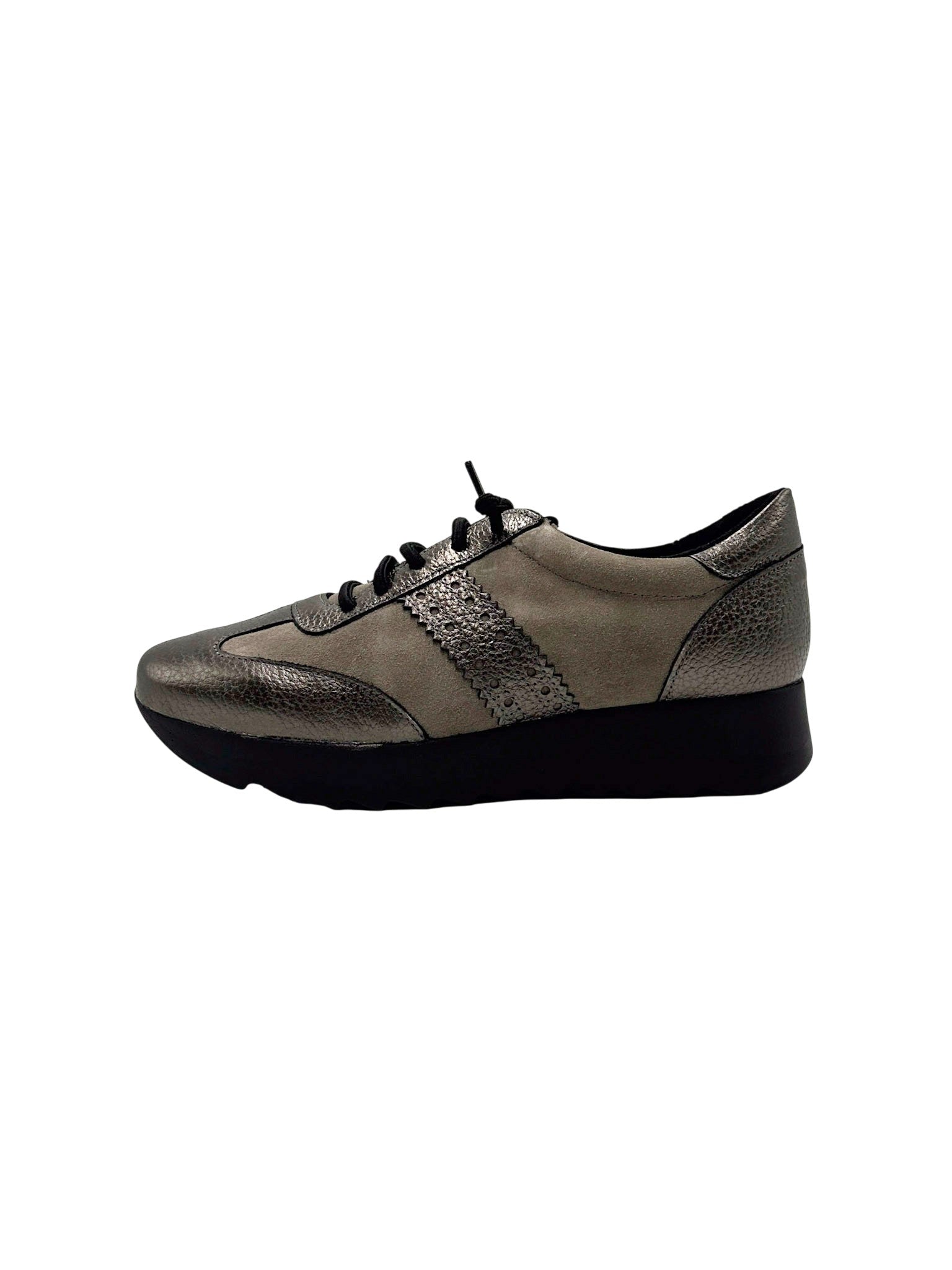 Deportivo Cordones MERISSELL Mujer Combi Plomo