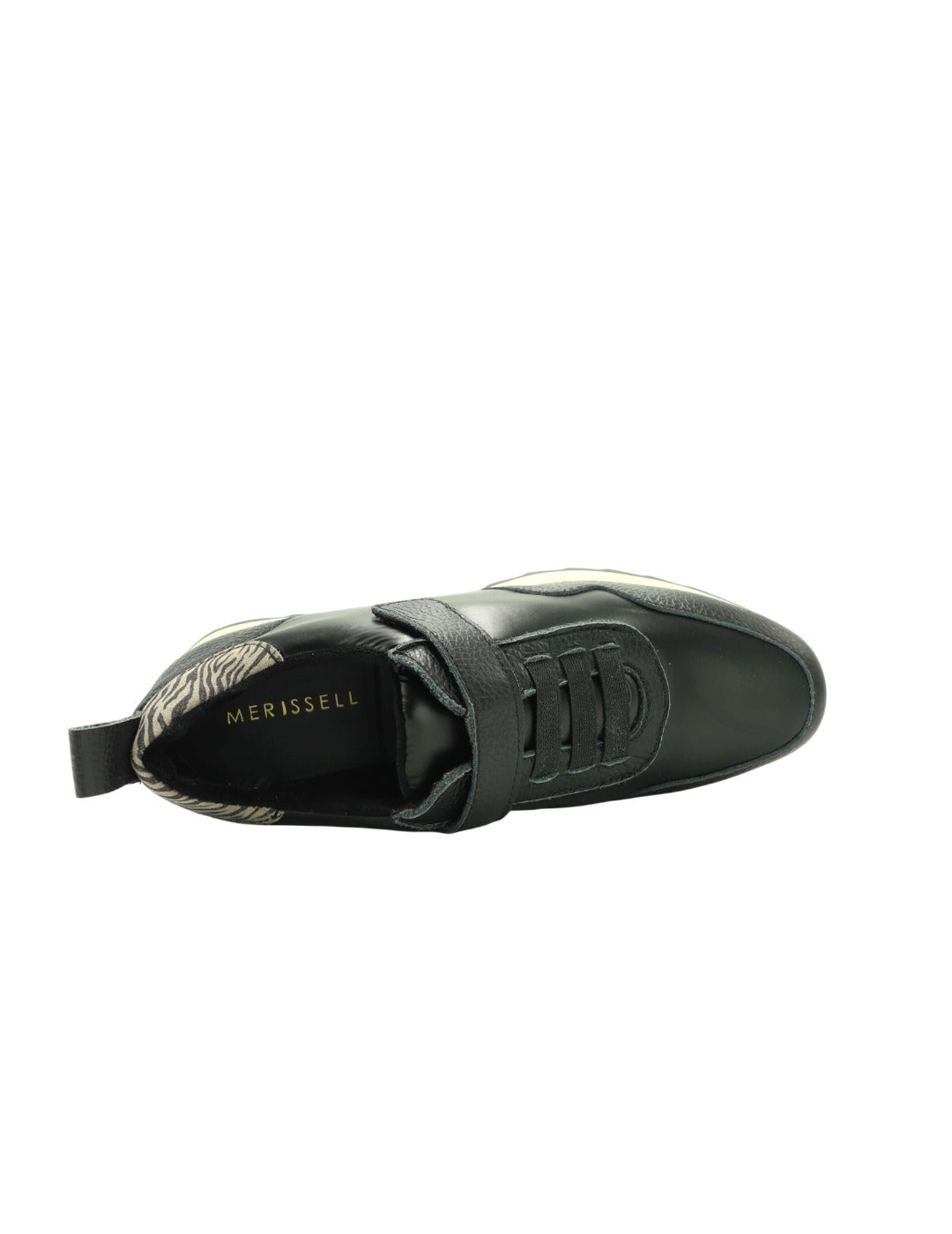 Deportivo Elásticos MERISSELL Mujer Combi Negro