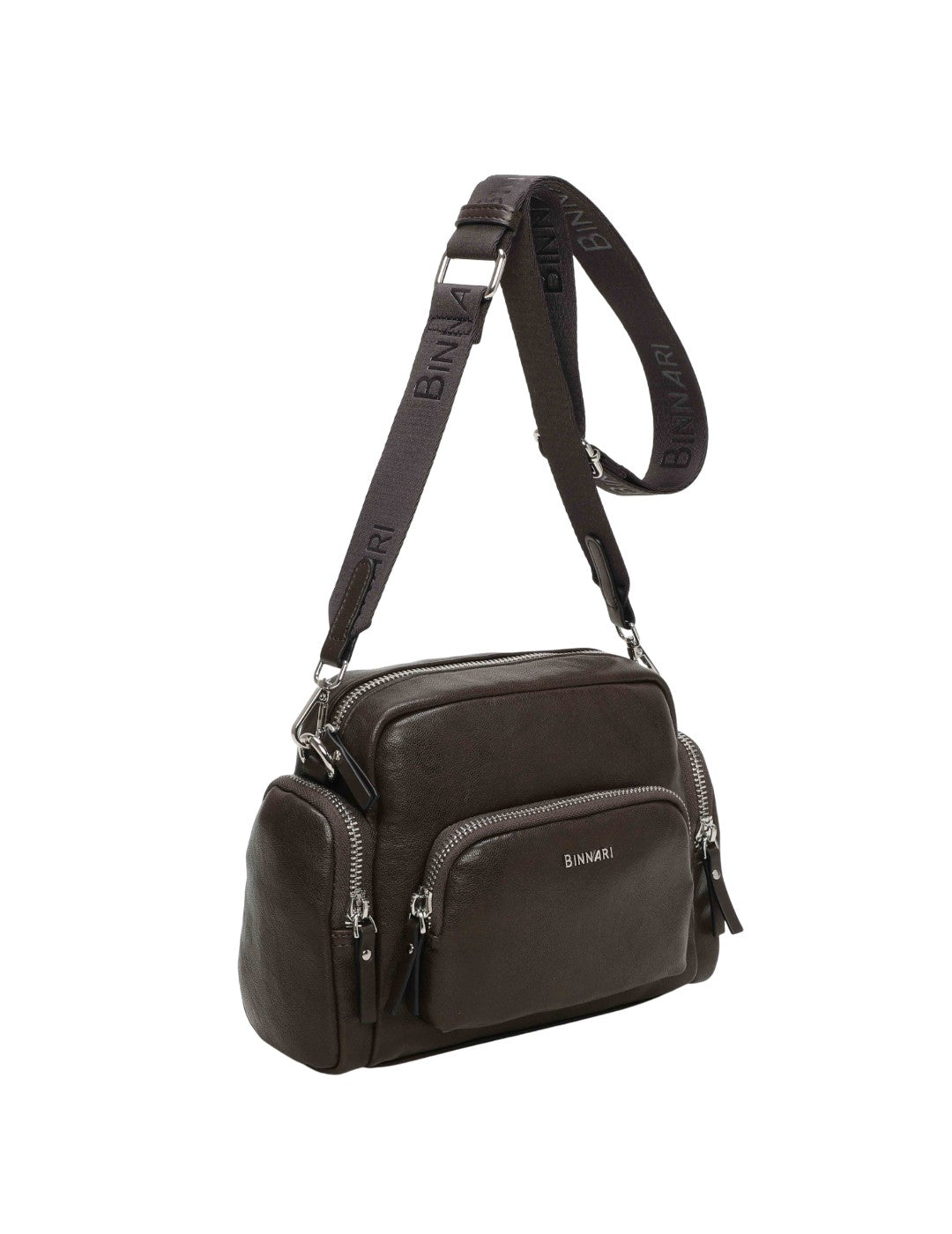 Bolso Bandolera BINNARI Mujer Marrón