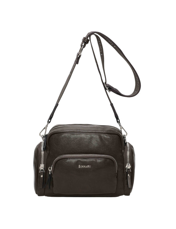 Bolso Bandolera BINNARI Mujer Marrón