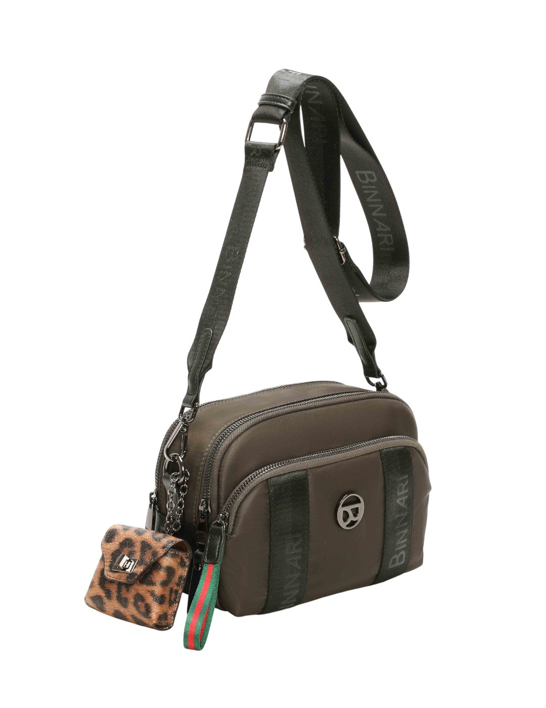 Bolso Bandolera BINNARI Mujer Kaky