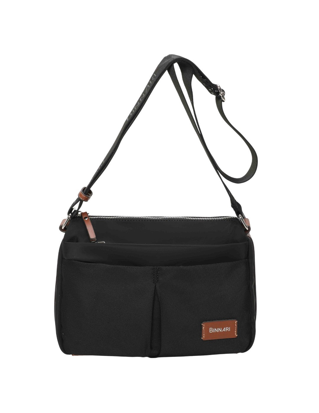 Bolso Bandolera BINNARI Mujer Negro