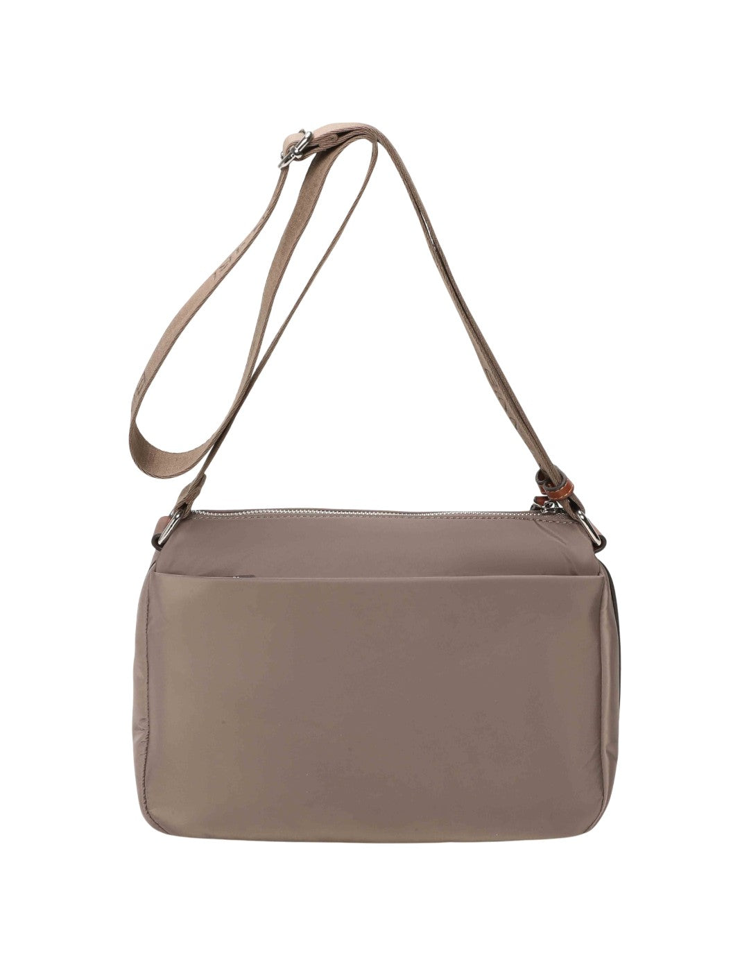 Bolso Bandolera BINNARI Mujer Taupe