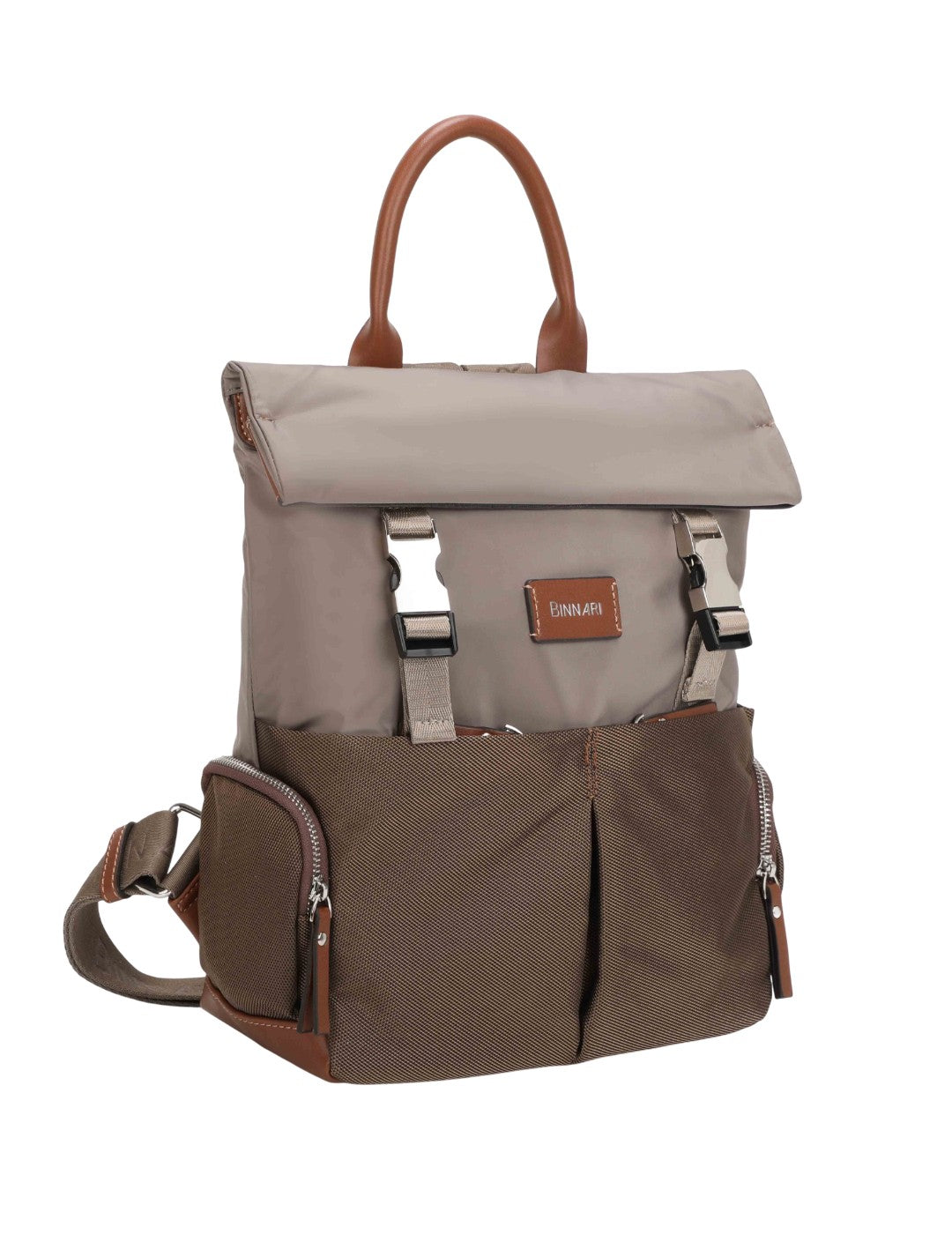 Mochila BINNARI Mujer Taupe