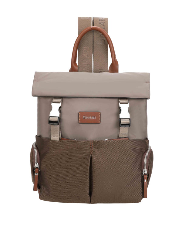 Mochila BINNARI Mujer Taupe