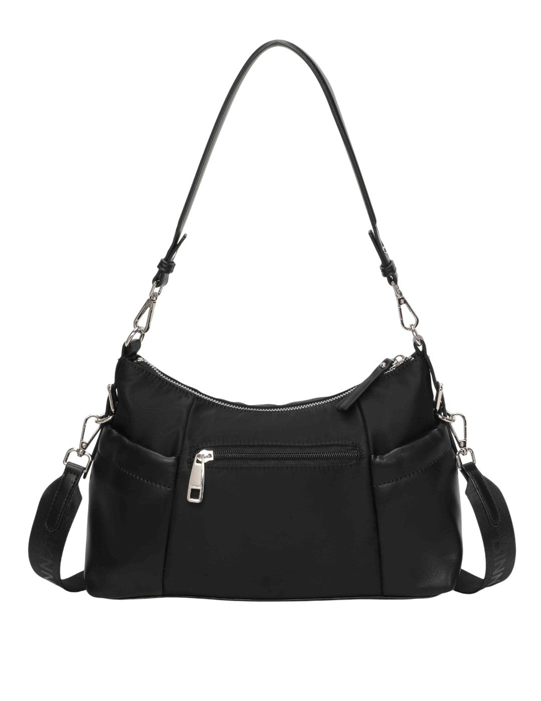 Bolso Bandolera BINNARI Mujer Negro