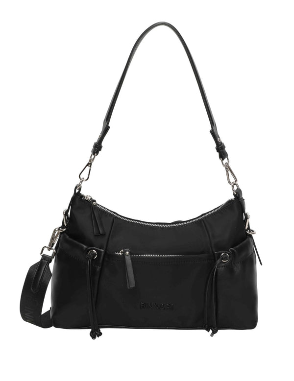 Bolso Bandolera BINNARI Mujer Negro