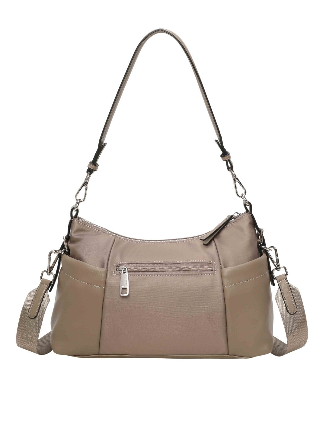 Bolso Bandolera BINNARI Mujer Taupe