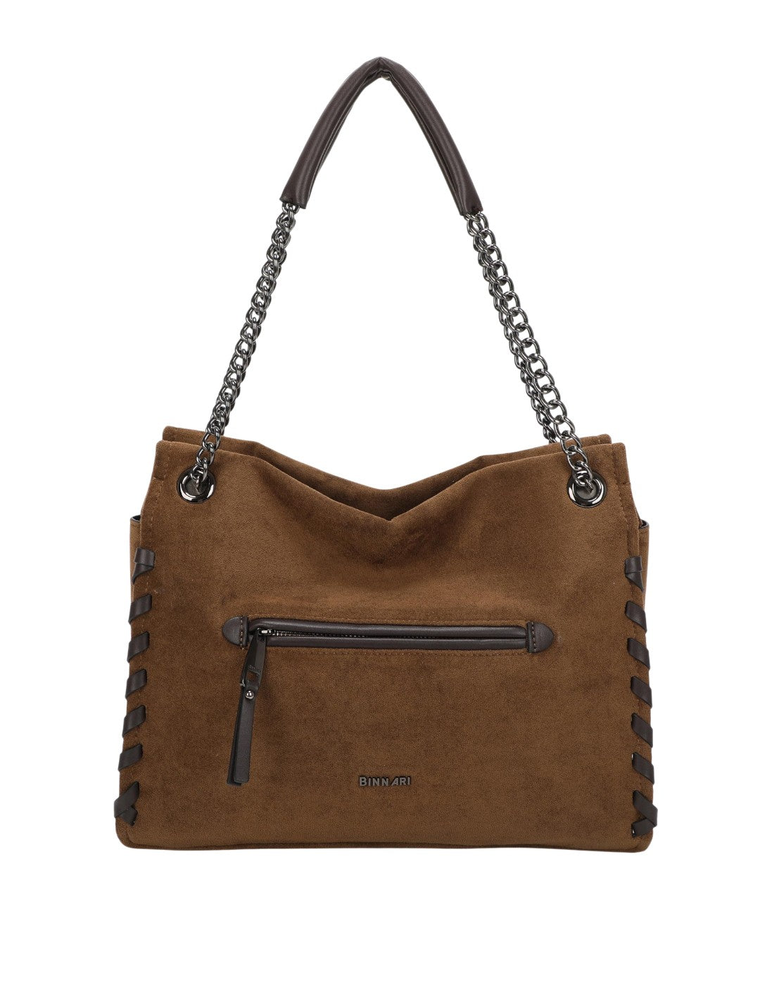 Bolso De Hombro / Bandolera BINNARI Mujer Tabaco