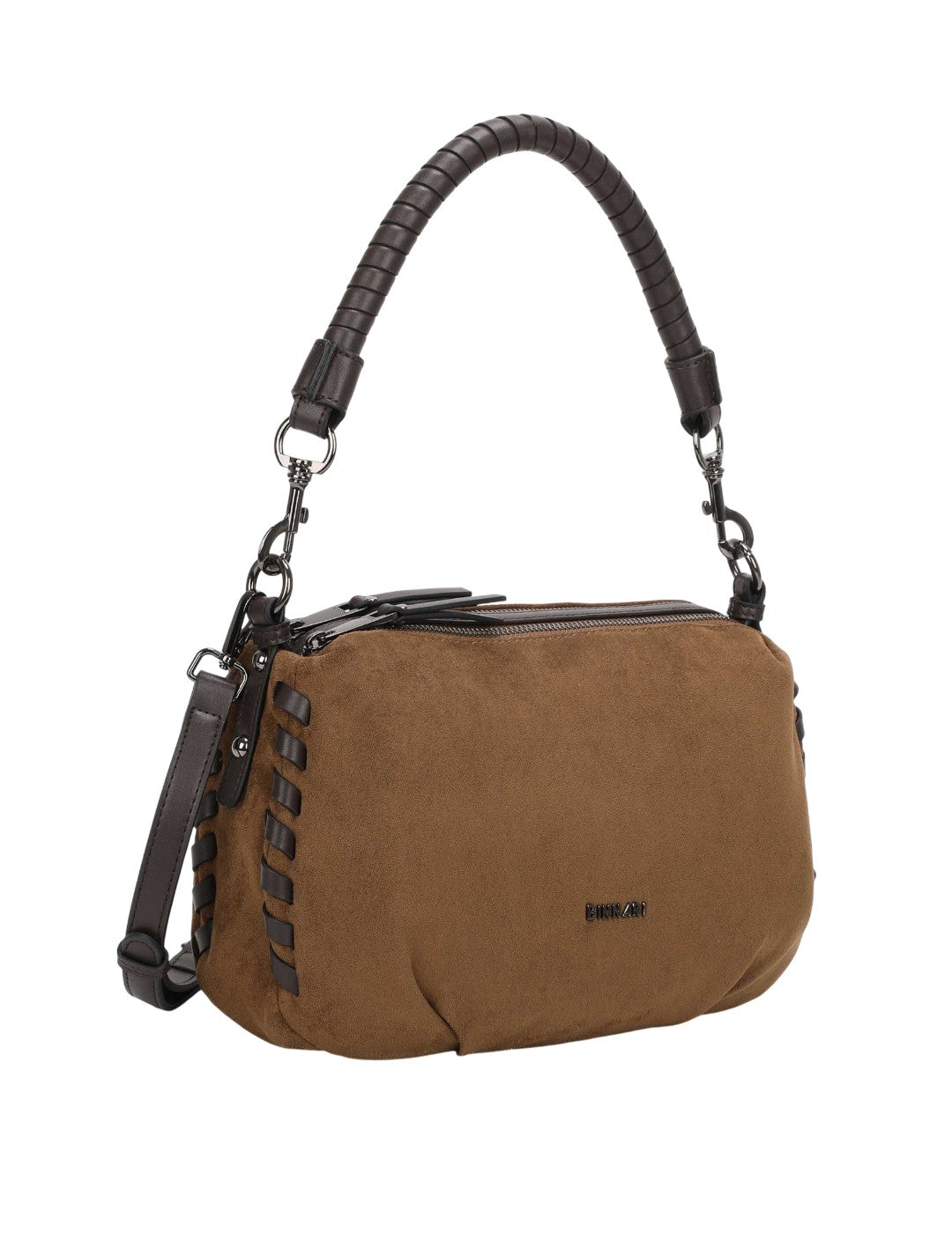 Bolso De Hombro / Bandolera BINNARI Mujer Tabaco