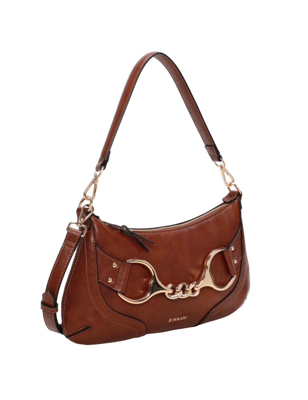 Bolso De Hombro / Bandolera BINNARI Mujer Cuero