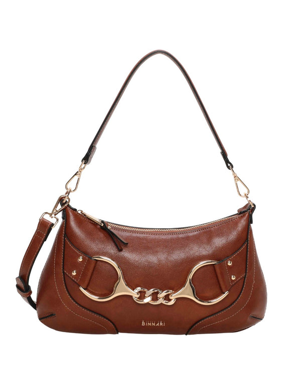 Bolso De Hombro / Bandolera BINNARI Mujer Cuero