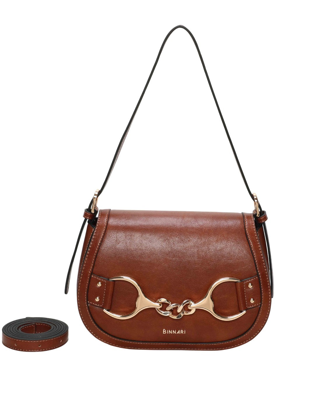 Bolso De Hombro / Bandolera BINNARI Mujer Cuero