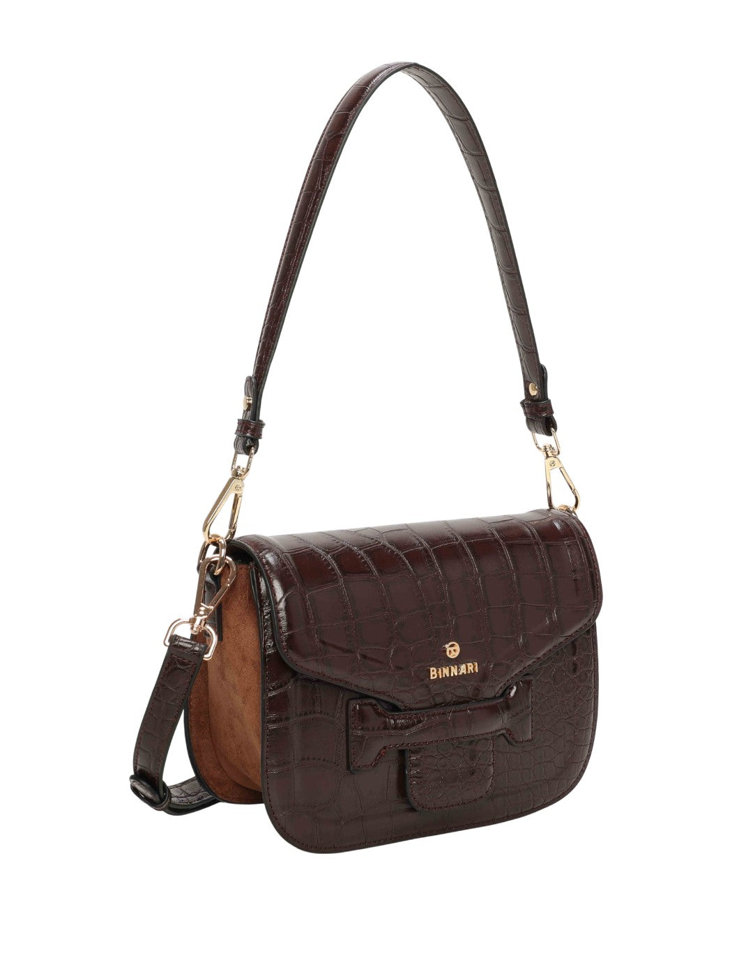 Bolso De Mano / Bandolera BINNARI Mujer Marrón