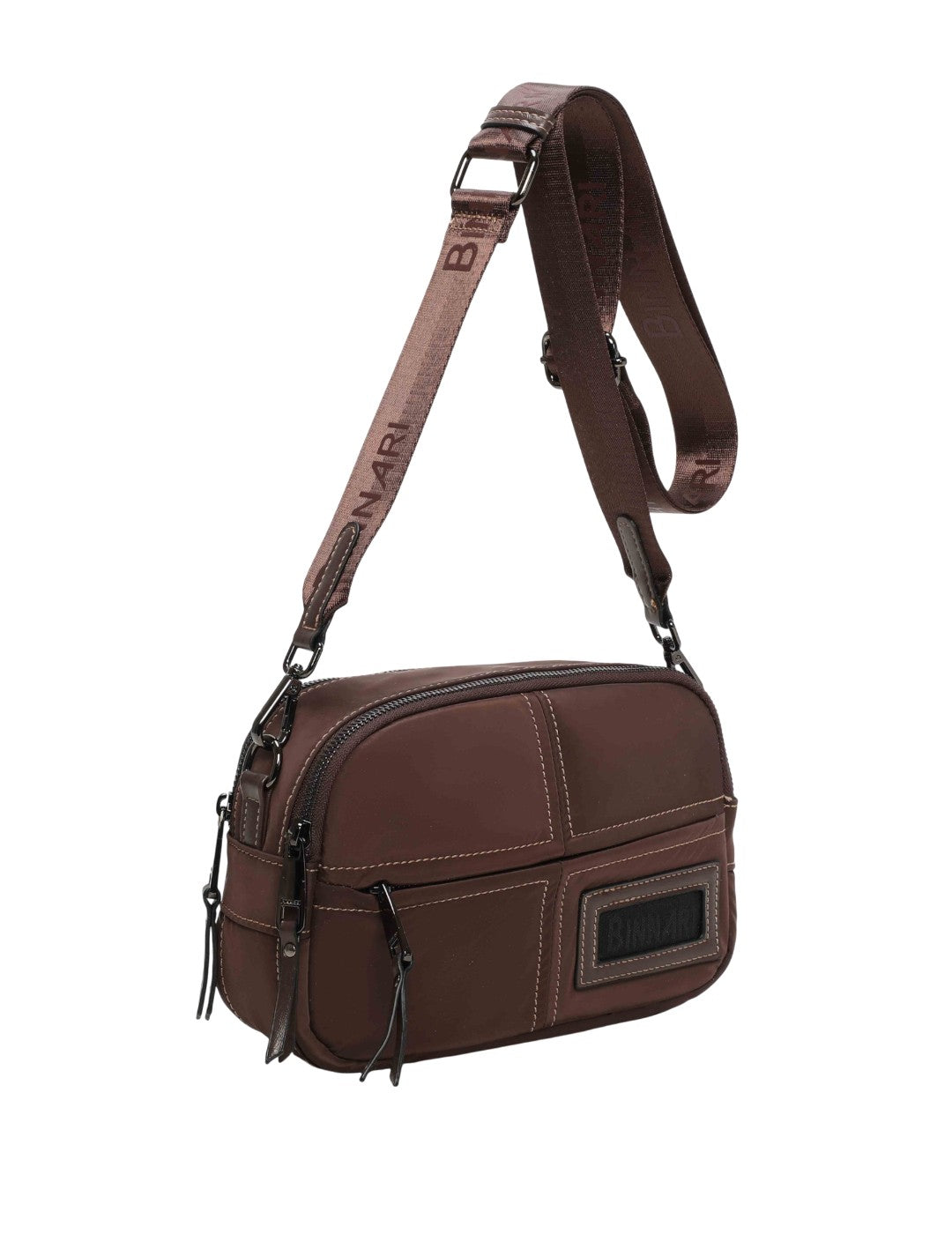 Bolso Bandolera BINNARI Mujer Marrón