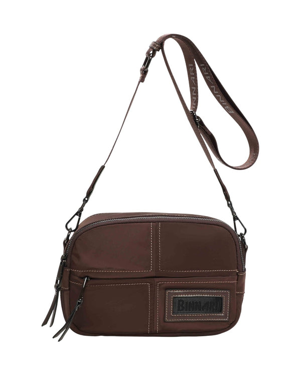 Bolso Bandolera BINNARI Mujer Marrón