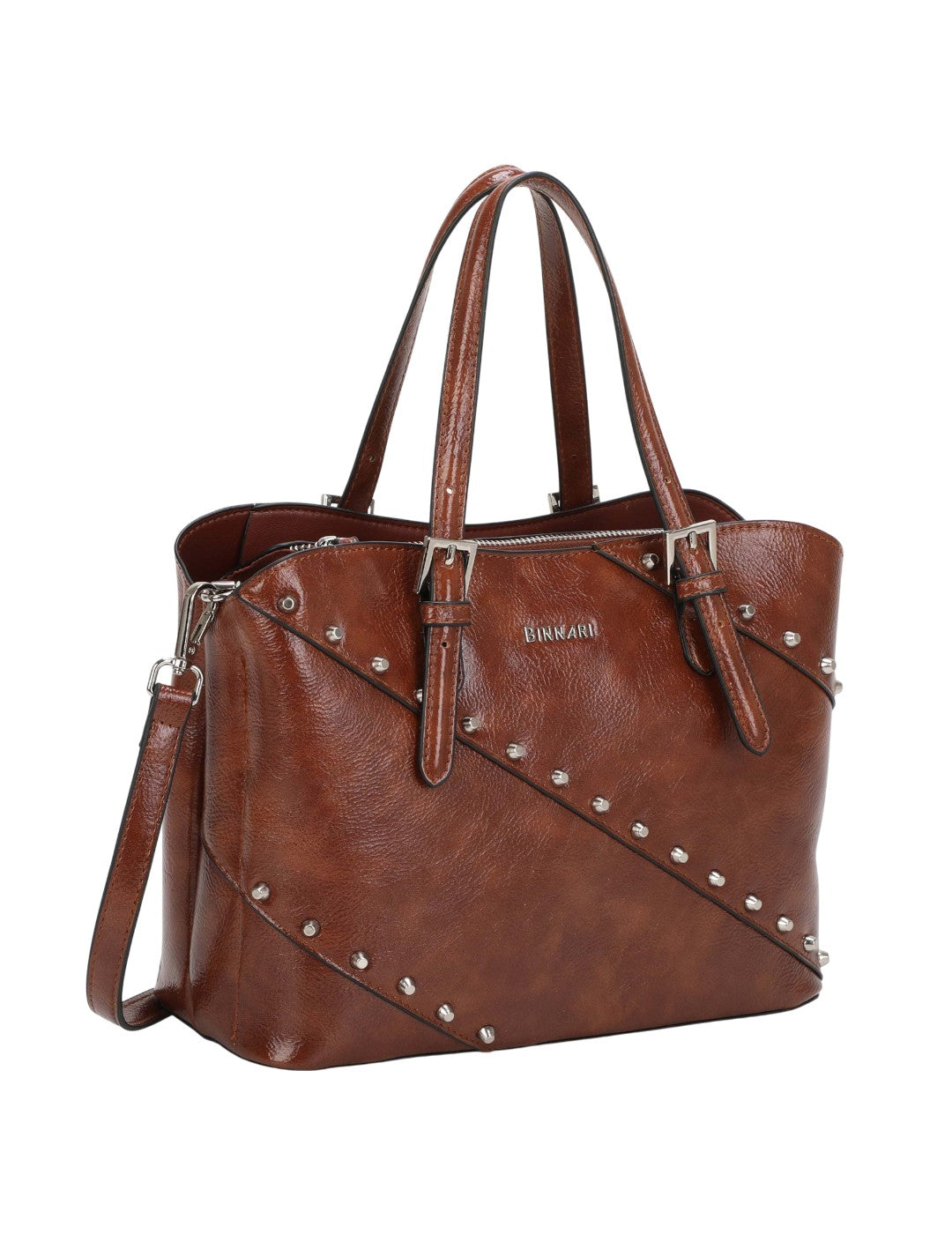 Bolso Mano / Bandolera BINNARI Mujer Cuero