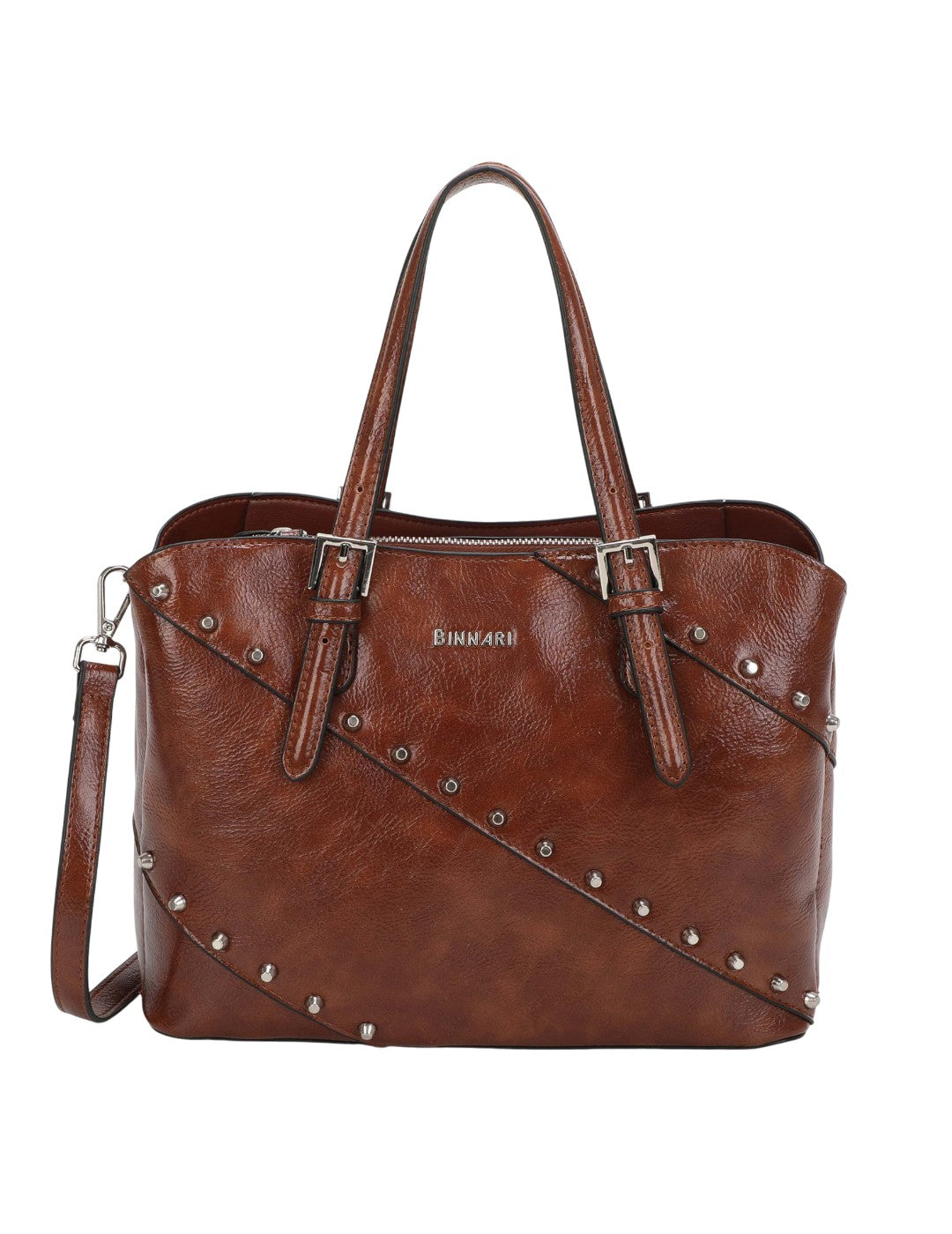 Bolso Mano / Bandolera BINNARI Mujer Cuero