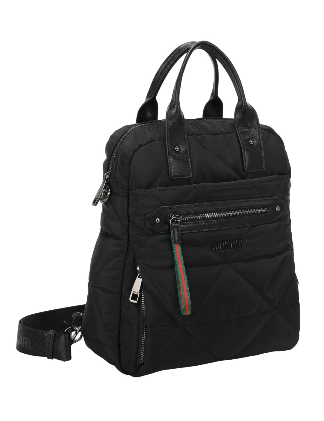 Mochila / Bolso / Bandolera BINNARI Mujer Negro