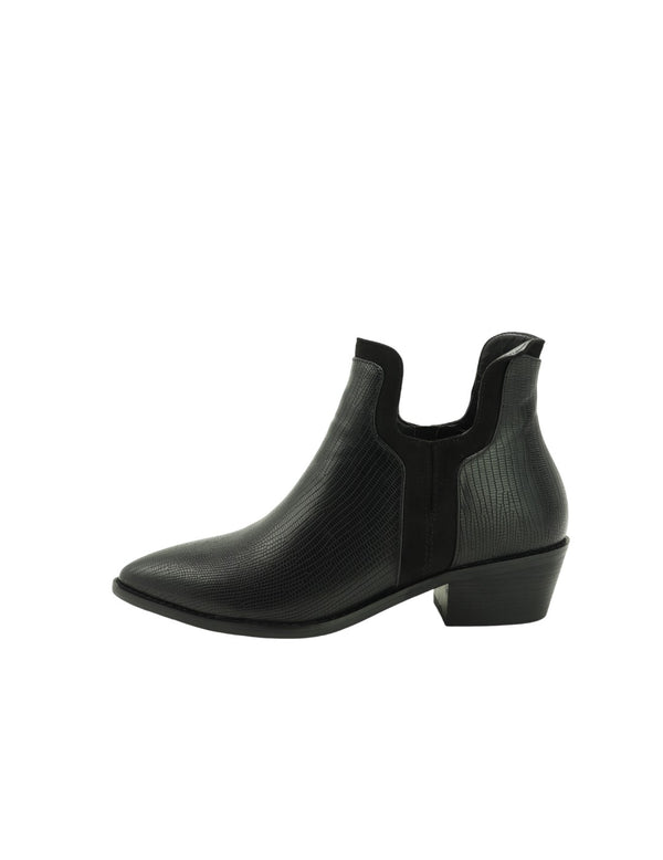 Botín Tejus AZAREY Mujer Negro